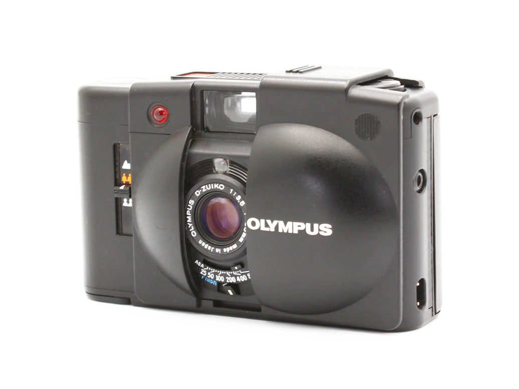 OLYMPUS XA2 Point Shoot 35mm Black Film Camera from JAPAN【Exc+5】