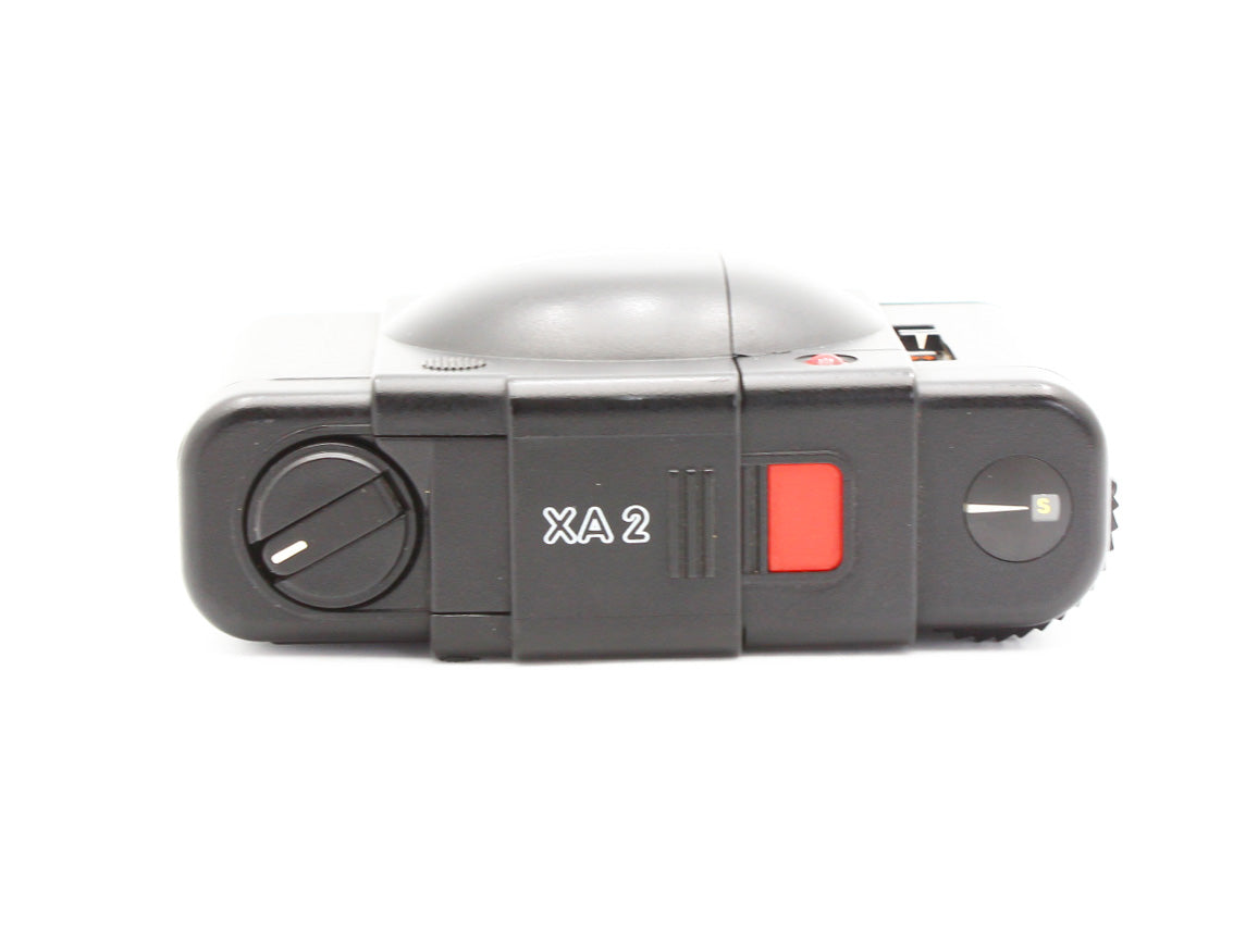 OLYMPUS XA2 Point Shoot 35mm Black Film Camera from JAPAN【Exc+5】