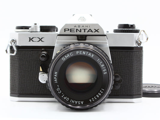 PENTAX KX 35mm SLR Film Camera SMC PENTAX 55mm f/1.8 Lens from JAPAN【VeryGood】