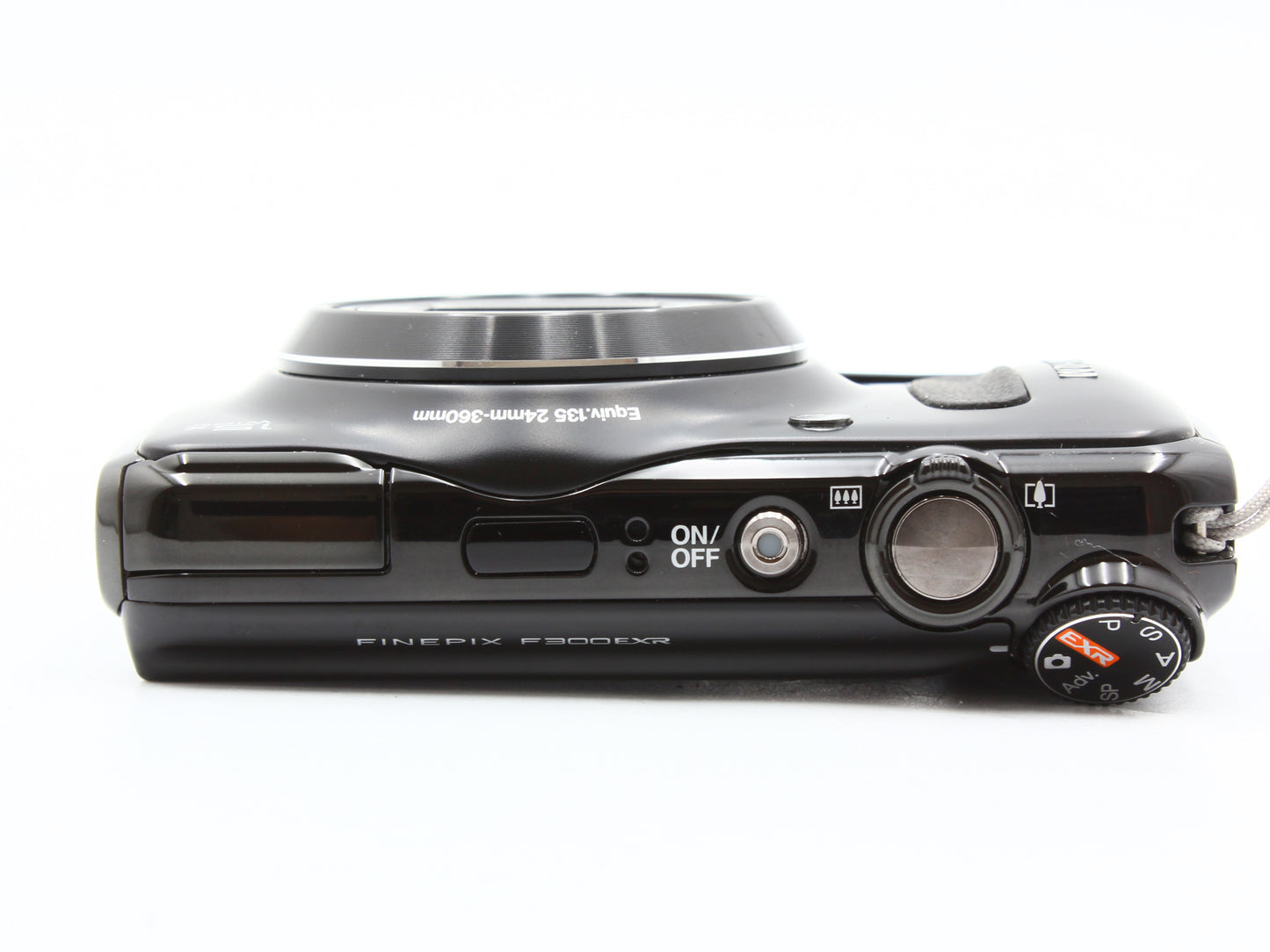 FUJIFILM FinePix F300EXR 12MP 15x Zoom Compact Digital Camera Black JAPAN【Exc+4】