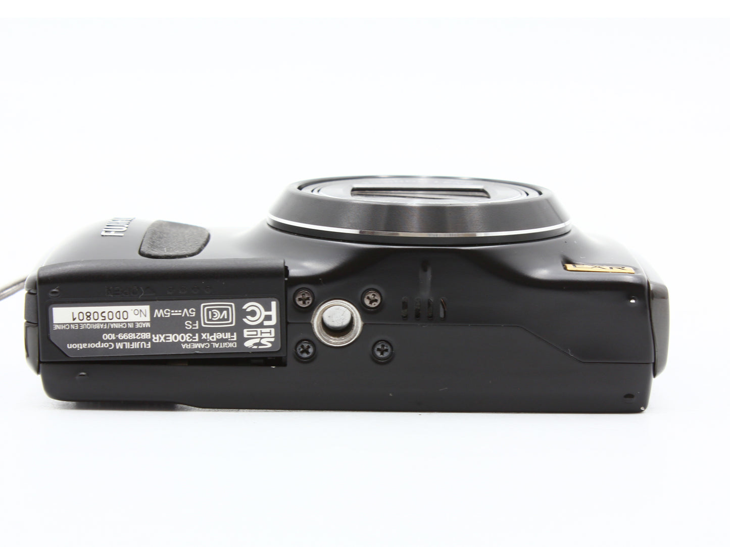 FUJIFILM FinePix F300EXR 12MP 15x Zoom Compact Digital Camera Black JAPAN【Exc+4】