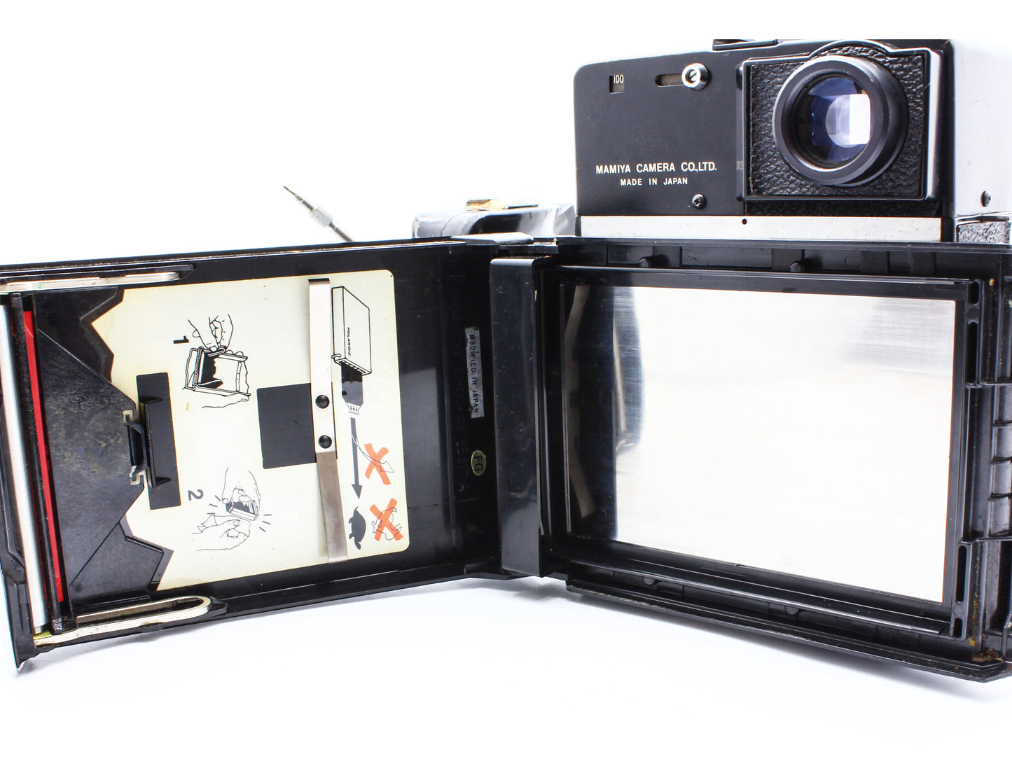 MAMIYA UNIVERSAL Rangefinder Film Camera SEKOR 100mm f/3.5 Lens JAPAN【Exc+3】