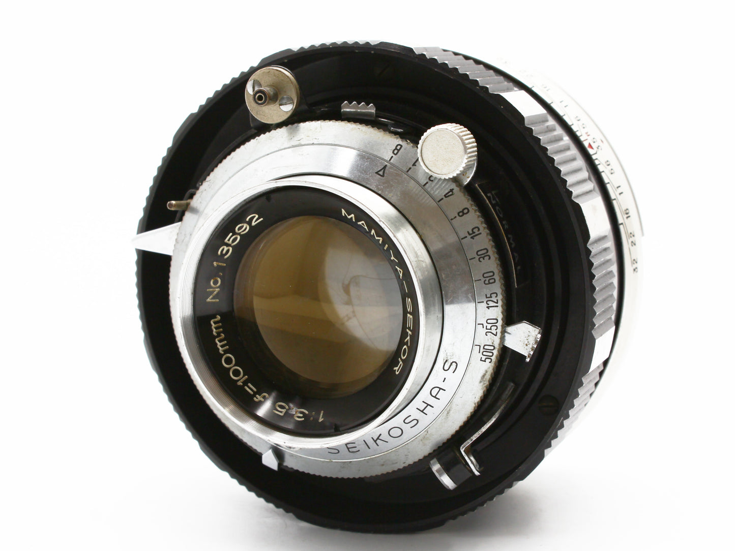 MAMIYA UNIVERSAL Rangefinder Film Camera SEKOR 100mm f/3.5 Lens JAPAN【Exc+3】