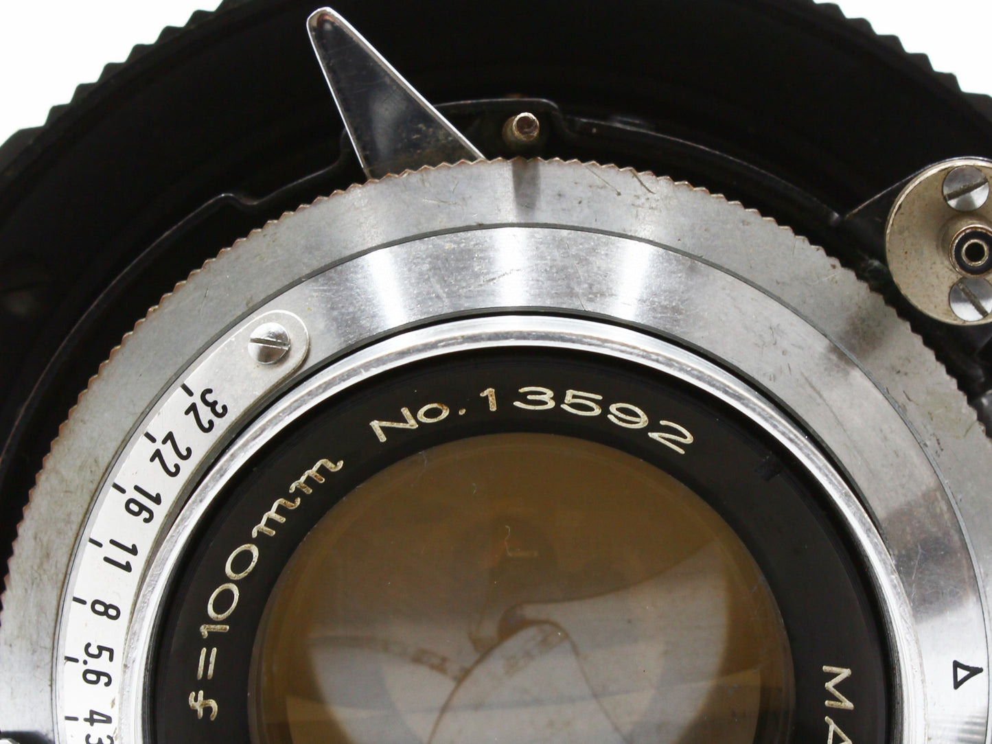 MAMIYA UNIVERSAL Rangefinder Film Camera SEKOR 100mm f/3.5 Lens JAPAN【Exc+3】