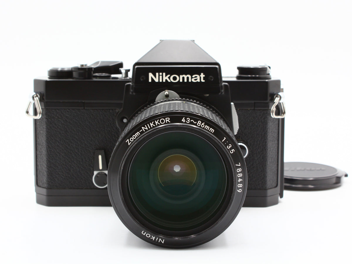 Nikon Nikomat FT2 SLR Film Camewa NIKKOR 43-86mm f/3.5 Non-Ai Lens JAPAN【Exc+4】