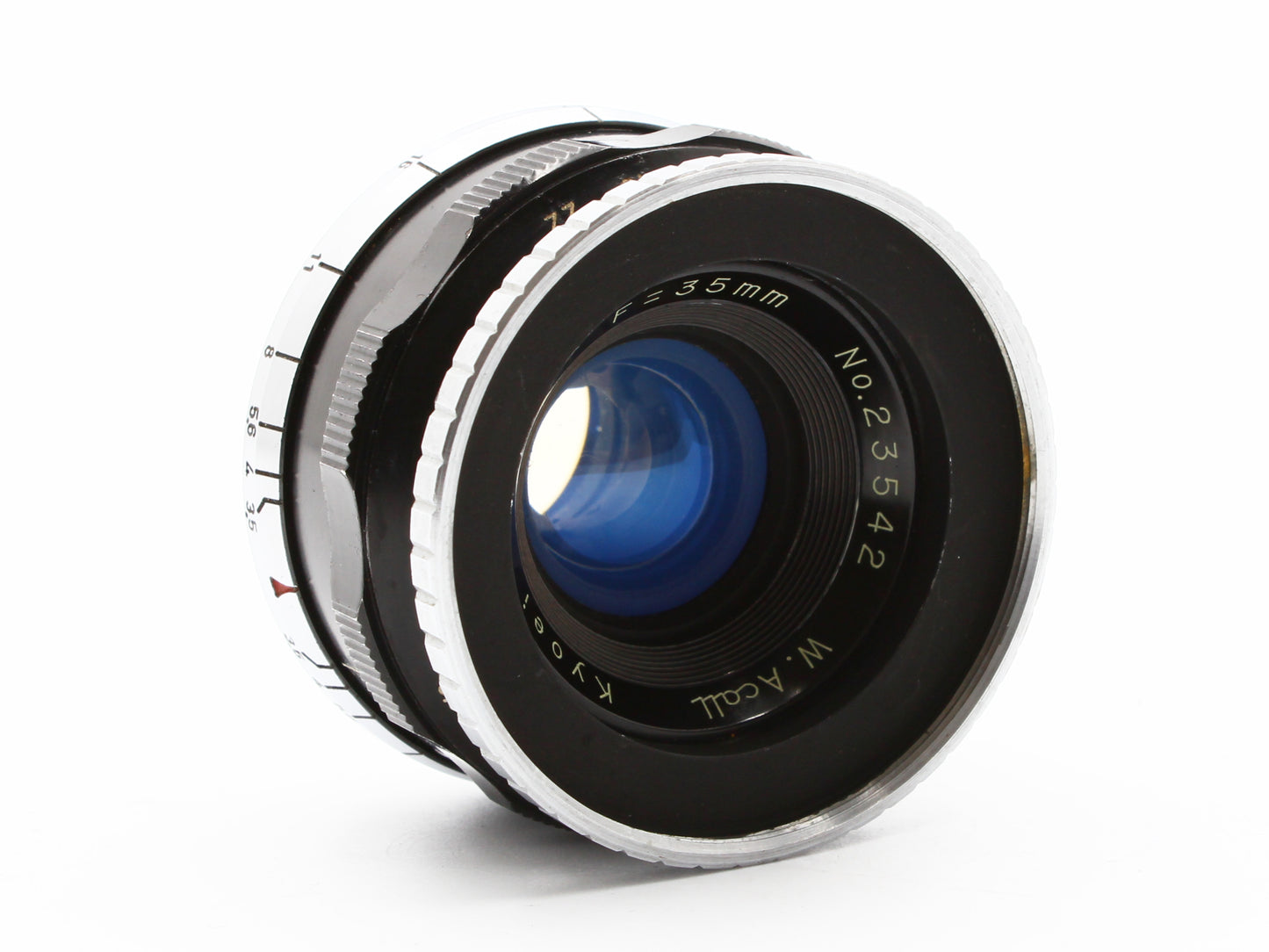 Kyoei W-Acall 35mm f/3.5 for Leica L39 LTM Lens from JAPAN【Exc+4】