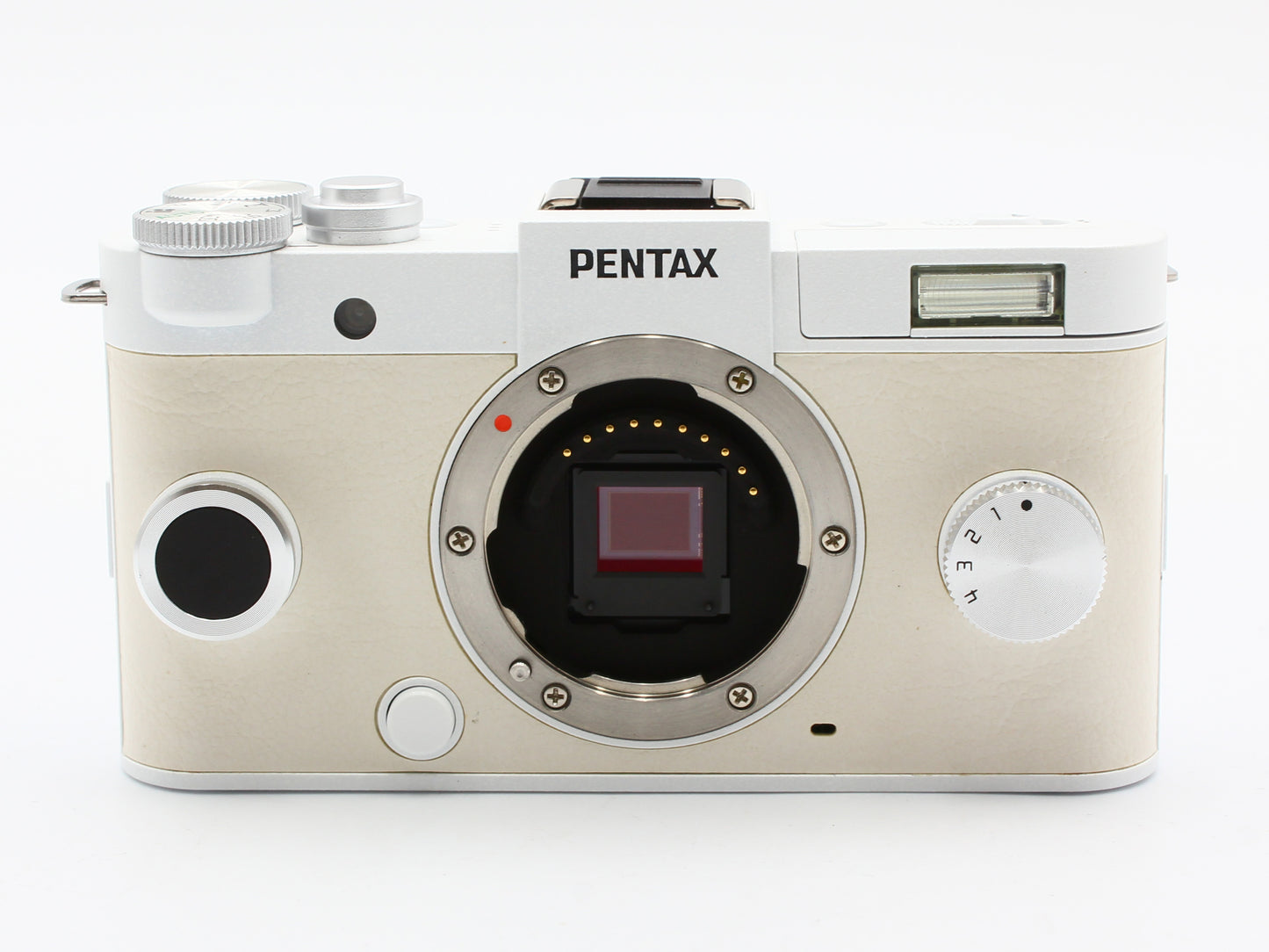 PENTAX Q-S1 White Mirrorless Camera 5-15mm f/2.8-4.5 Zoom Lens from JAPAN【Exc+5】