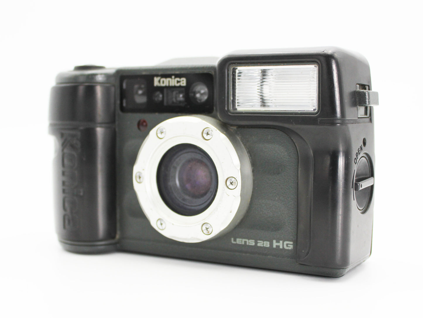 Konica Genba Kantoku lens 28 HG Panorama Film Camera【Exc+4】