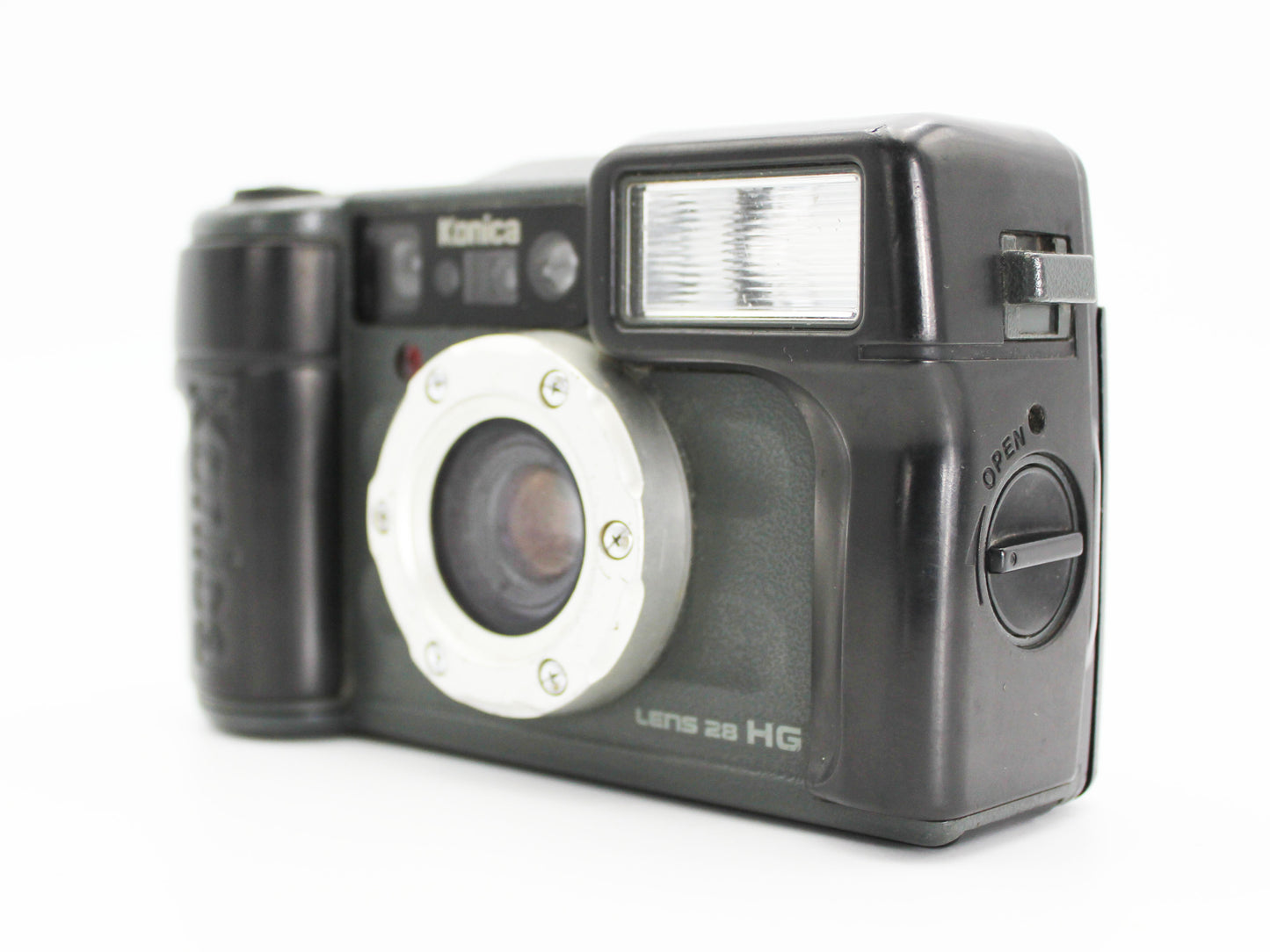 Konica Genba Kantoku lens 28 HG Panorama Film Camera【Exc+4】