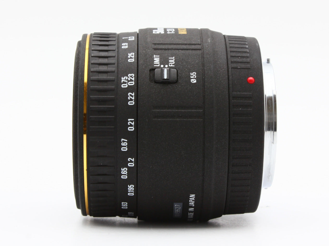 SIGMA 50mm f/2.8 EX MACRO AF Lens for Sony A & Minolta Mount from JAPAN【Exc+4】