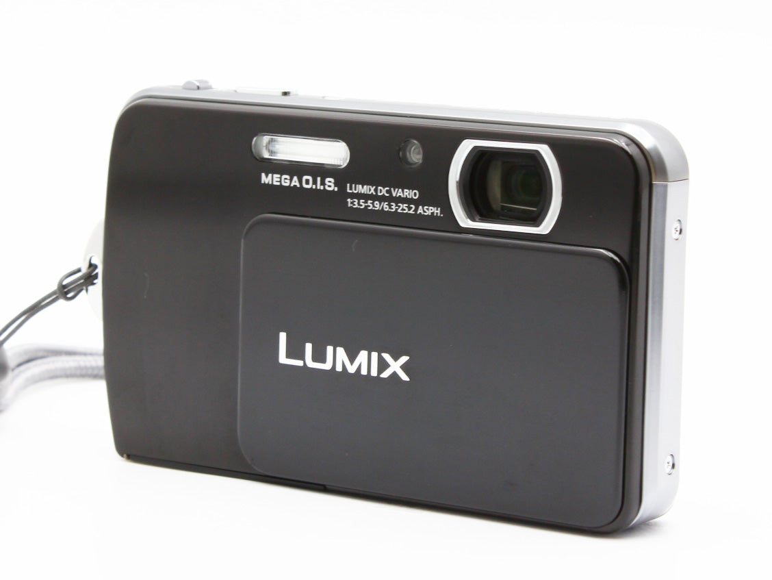 Panasonic LUMIX DMC-FP7 16MP Compact Digital Camera Black from JAPAN 【NearMint】