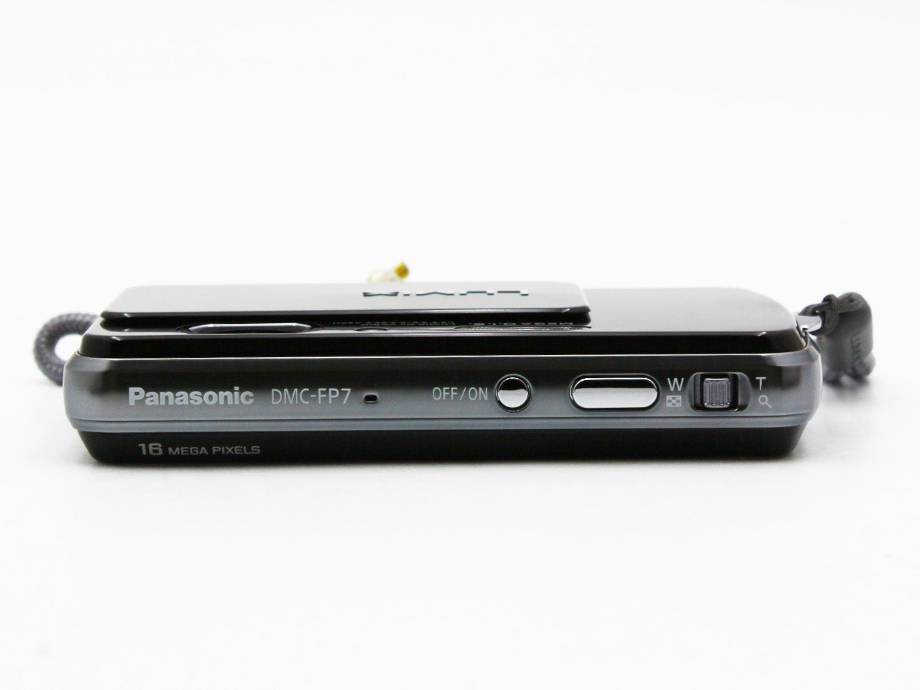 Panasonic LUMIX DMC-FP7 16MP Compact Digital Camera Black from JAPAN 【NearMint】