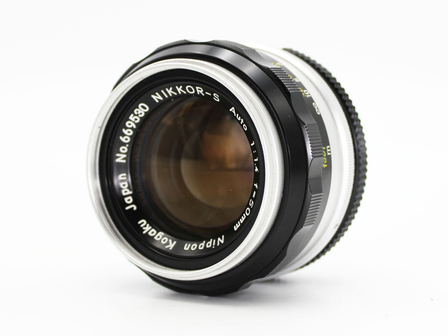 Nikon Nikomat 35mm SLR Film Camera NIKKOR-S Auto 50mm f/1.4 Lens Japan【Exc+4】