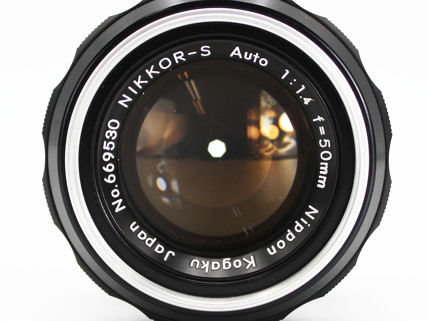 Nikon Nikomat 35mm SLR Film Camera NIKKOR-S Auto 50mm f/1.4 Lens Japan【Exc+4】