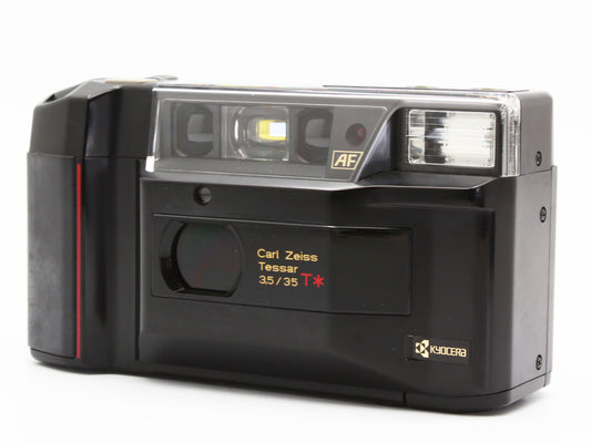 KYOCERA TD 35mm Film Camera Carl Zeiss Tessar T 35mm f/3.5 Lens JAPAN【Exc+4】