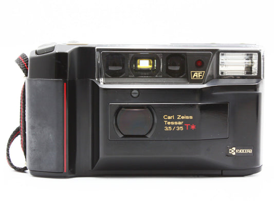 KYOCERA TD 35mm Film Camera Carl Zeiss Tessar T 35mm f/3.5 Lens JAPAN【Exc+4】