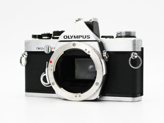 Olympus OM-2N Silver SLR 35mm Film Camera from JAPAN【Exc+5】