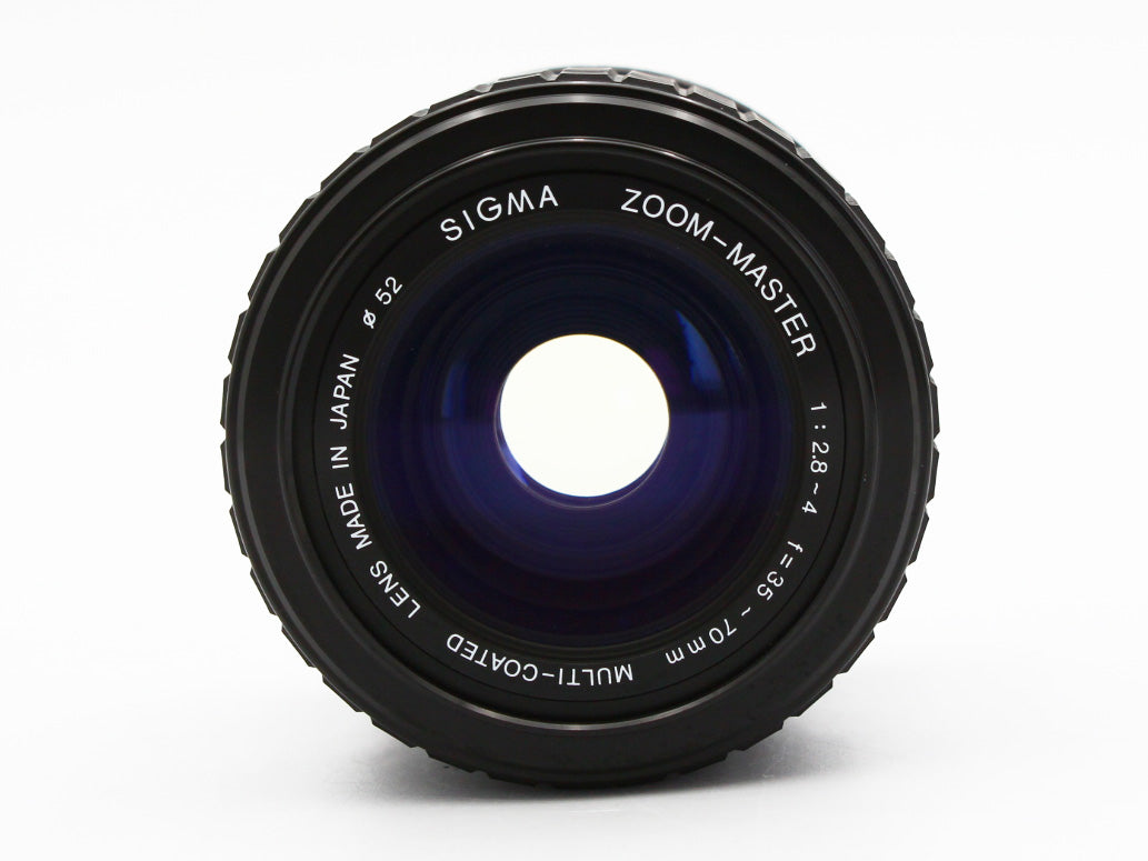 Canon AE-1 Program Camera Sigma 35-70mm f/2.8-4 Zoom Lens for Canon JAPAN【Exc+3】