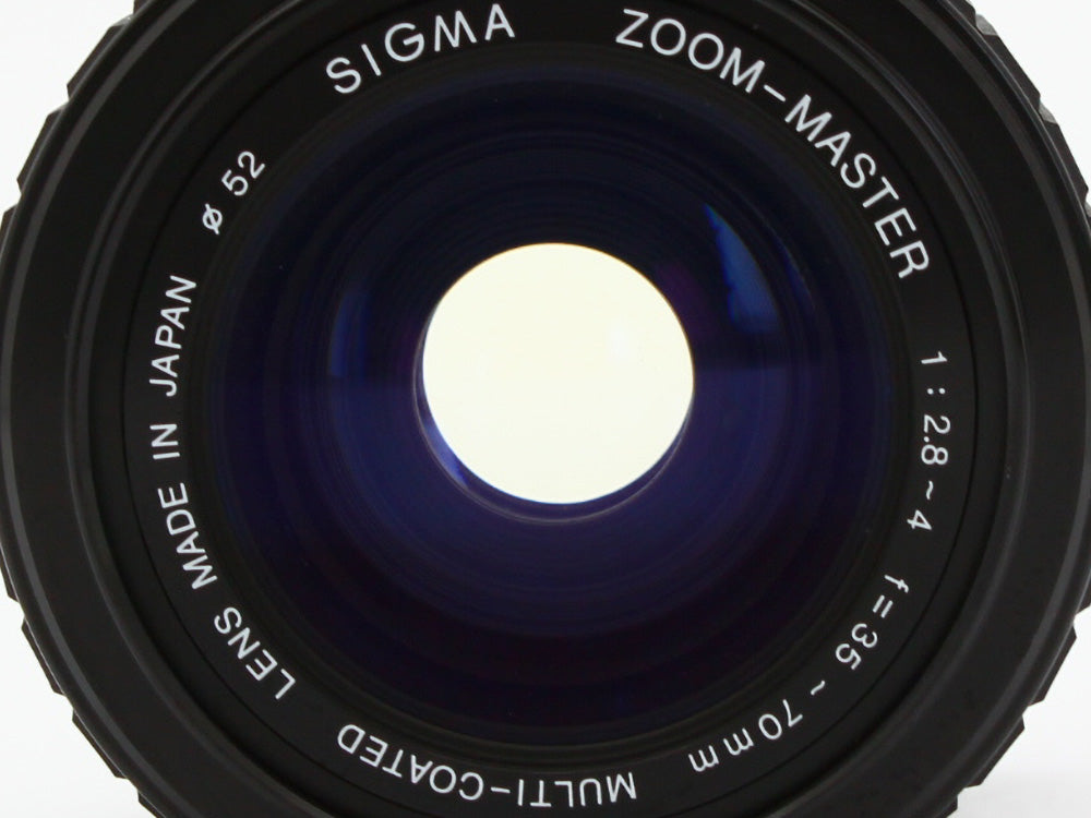 Canon AE-1 Program Camera Sigma 35-70mm f/2.8-4 Zoom Lens for Canon JAPAN【Exc+3】