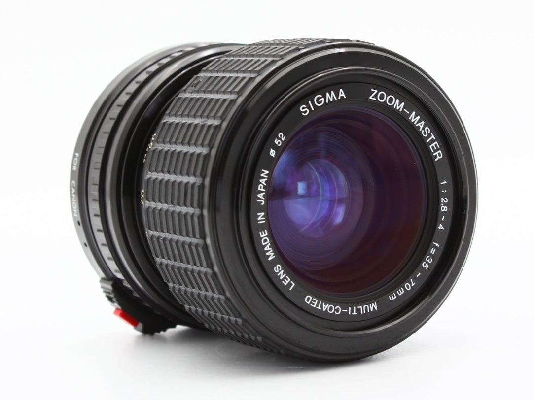 Canon AE-1 Program Camera Sigma 35-70mm f/2.8-4 Zoom Lens for Canon JAPAN【Exc+3】
