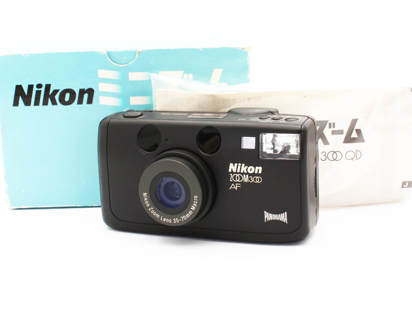 NIKON ZOOM 300 QD AF Point & Shoot Film Camera from JAPAN【Exc+5】