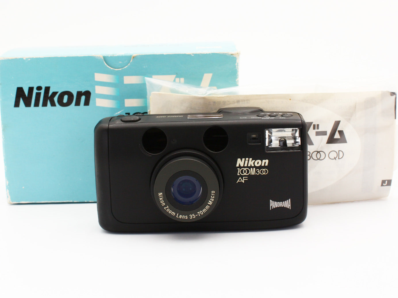 NIKON ZOOM 300 QD AF Point & Shoot Film Camera from JAPAN【Exc+5】