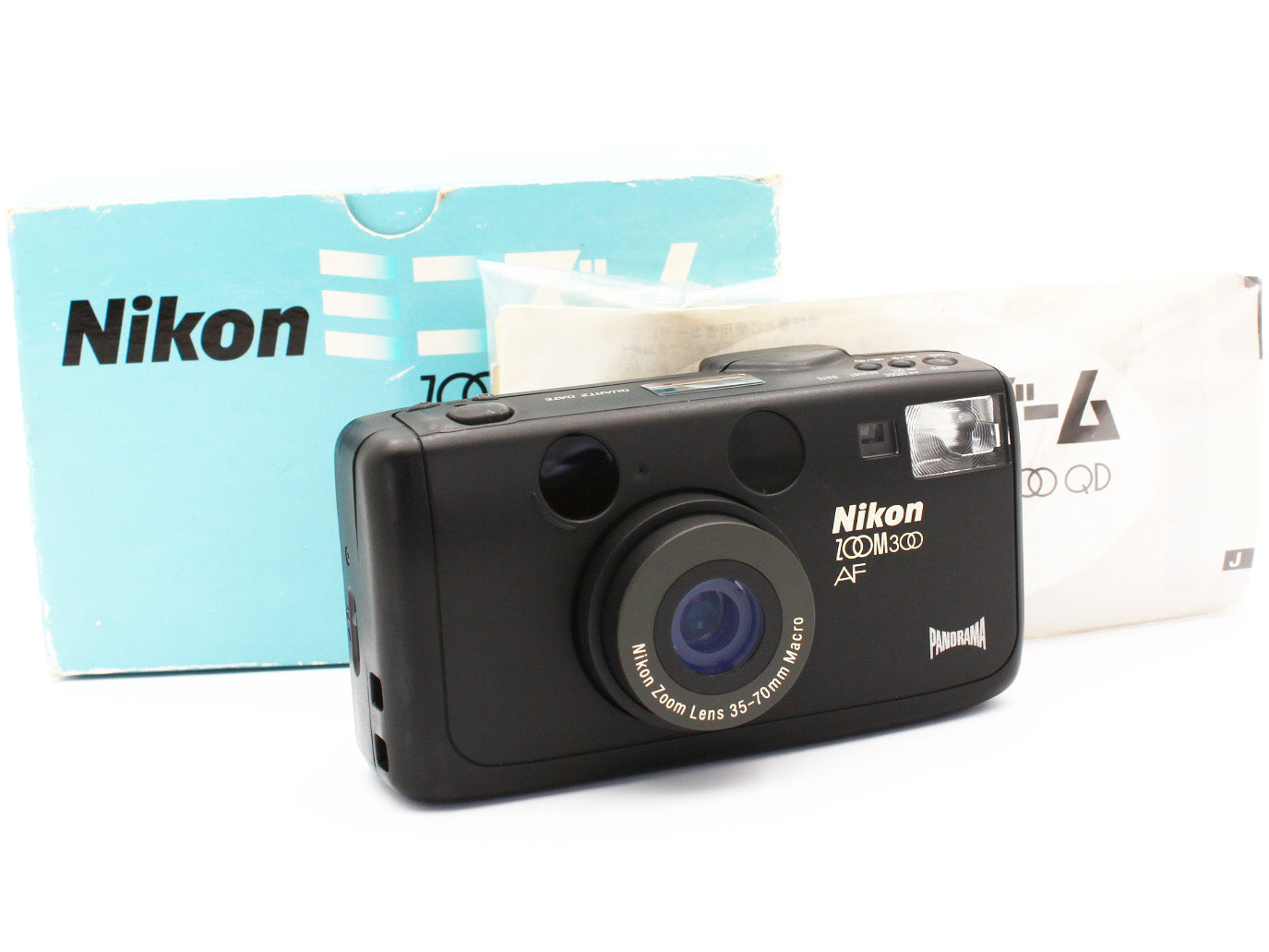NIKON ZOOM 300 QD AF Point & Shoot Film Camera from JAPAN【Exc+5】