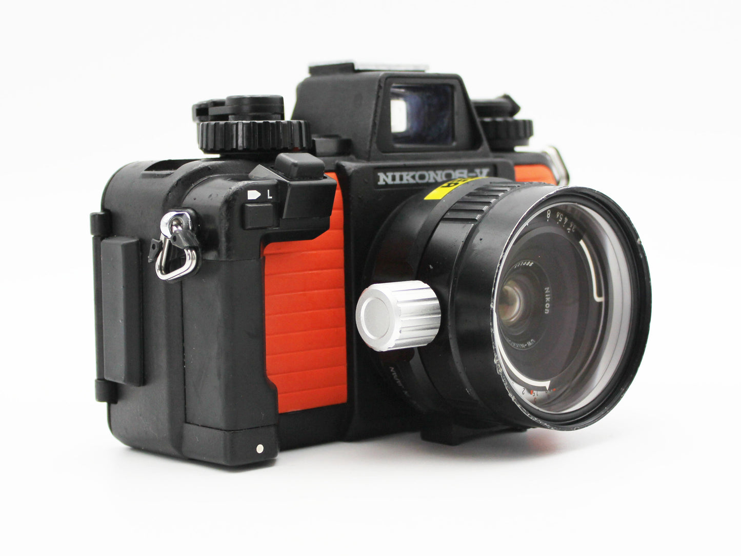 Nikon Nikonos V Orange SLR Film Camera UW Underwater 28mm f/3.5 Lens JAPAN【Exc+5】