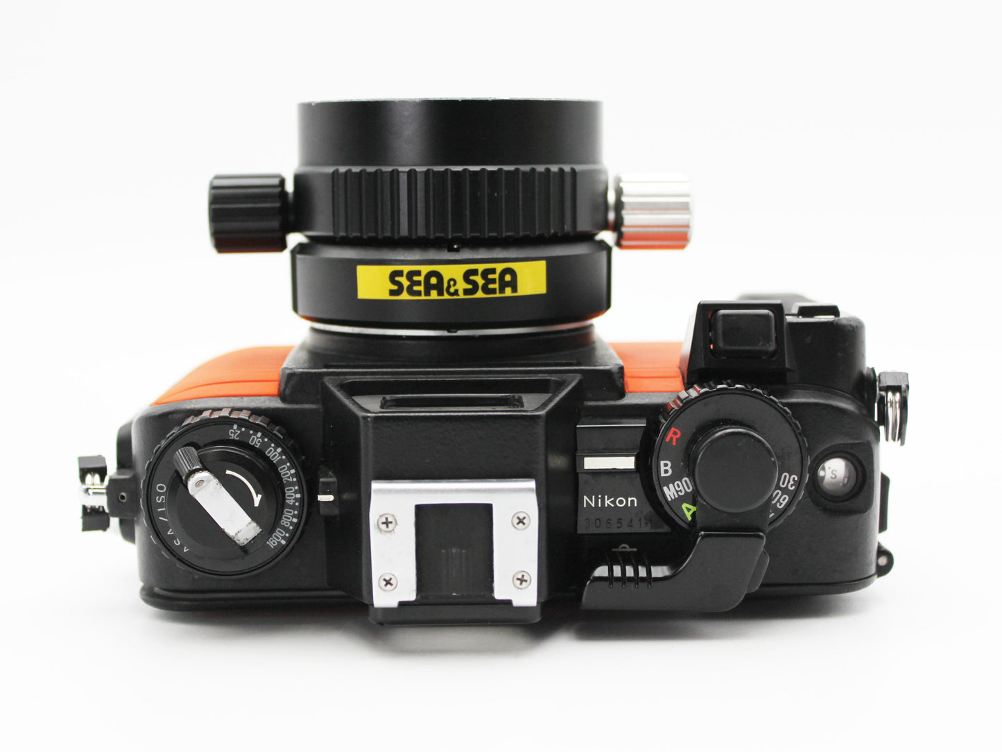 Nikon Nikonos V Orange SLR Film Camera UW Underwater 28mm f/3.5 Lens JAPAN【Exc+5】