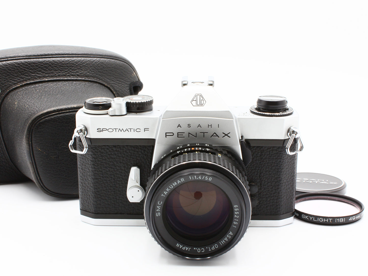 PENTAX SPOTMATIC SP F 35mm SLR Camera SMC TAKUMAR 50mm f/1.4 Lens JAPAN【Exc+4】