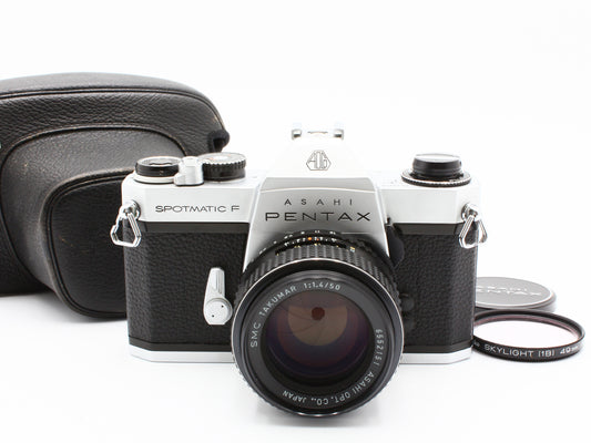 PENTAX SPOTMATIC SP F 35mm SLR Camera SMC TAKUMAR 50mm f/1.4 Lens JAPAN【Exc+4】