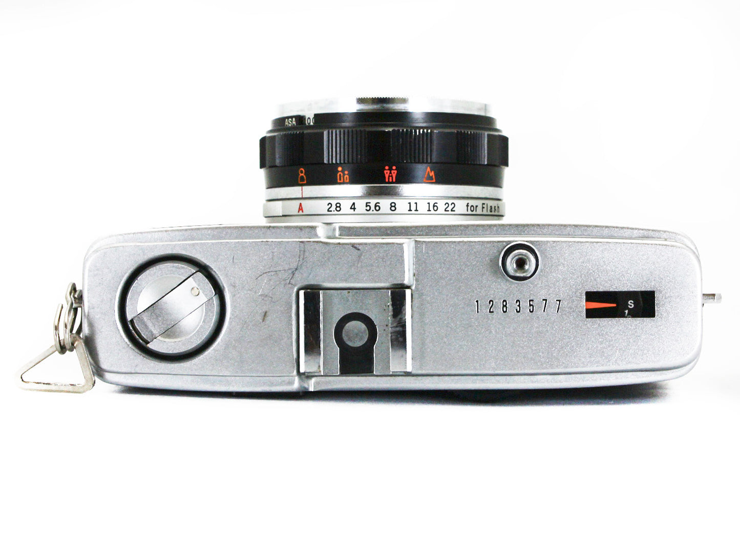 Olympus Trip 35 35mm Film Camera Silver D.Zuiko 40mm f/2.8 Lens JAPAN【Exc+4】