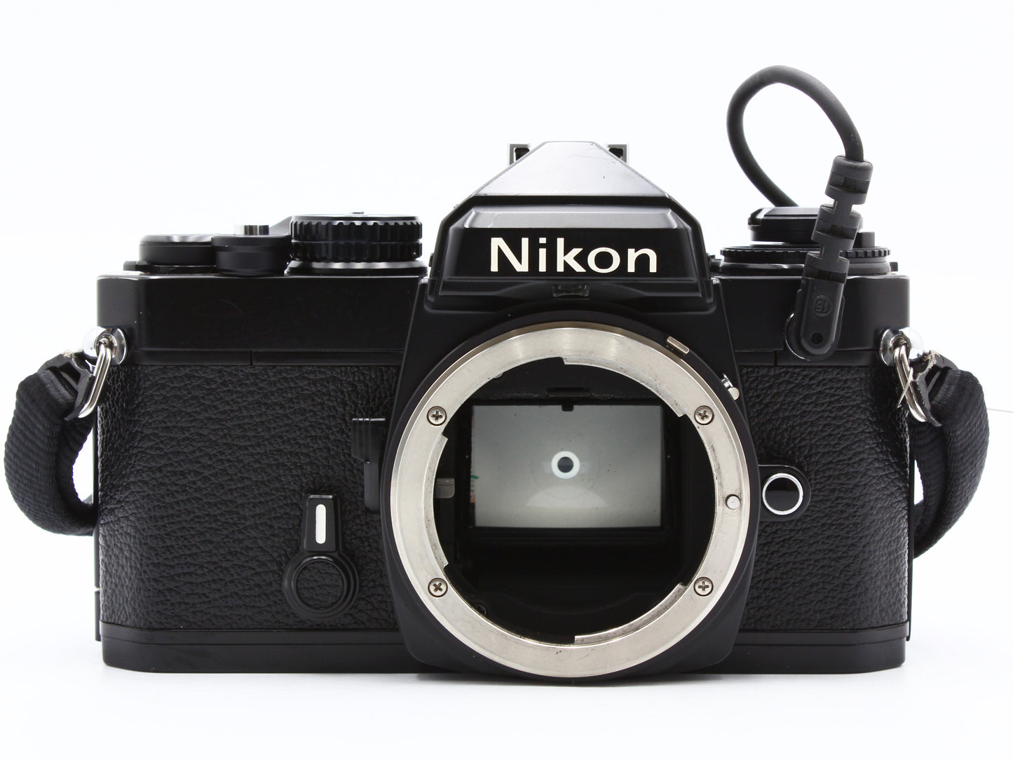 Nikon FE Black 35mm SLR Film Camera NIKKOR Ai 50mm f/2 Lens from JAPAN【Exc+4】