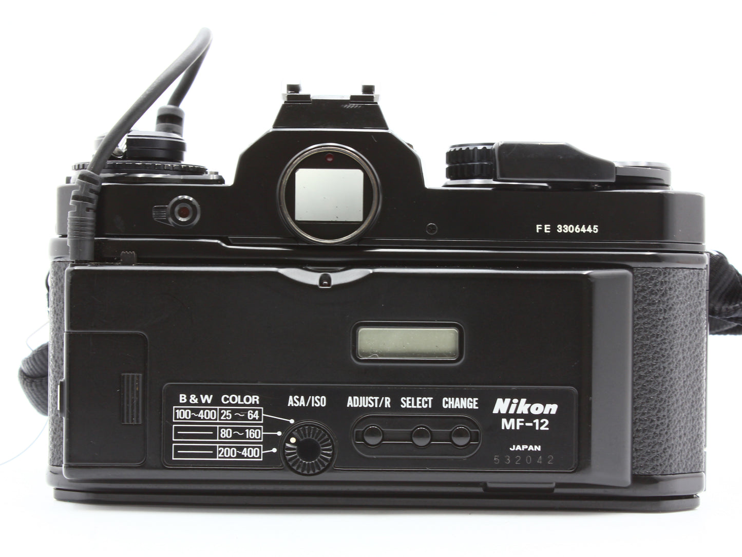 Nikon FE Black 35mm SLR Film Camera NIKKOR Ai 50mm f/2 Lens from JAPAN【Exc+4】