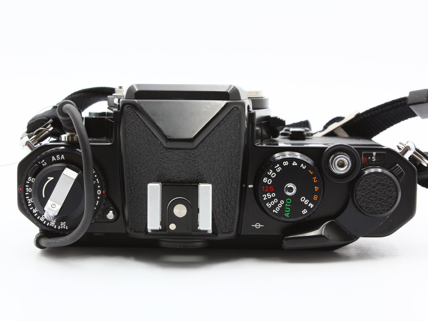 Nikon FE Black 35mm SLR Film Camera NIKKOR Ai 50mm f/2 Lens from JAPAN【Exc+4】