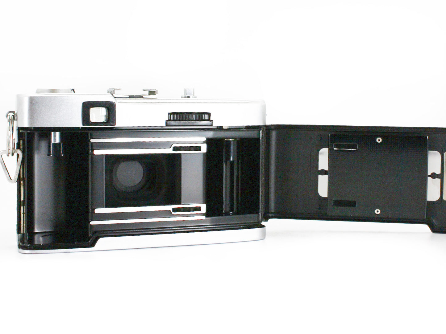 Olympus Trip 35 35mm Film Camera Silver D.Zuiko 40mm f/2.8 Lens JAPAN【Exc+4】