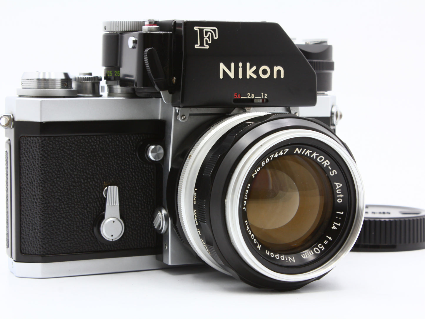 Nikon F Photomic SLR Film Camera NIKKOR-S 50mm f/1.4 Non-Ai Lens JAPAN【VeryGood】