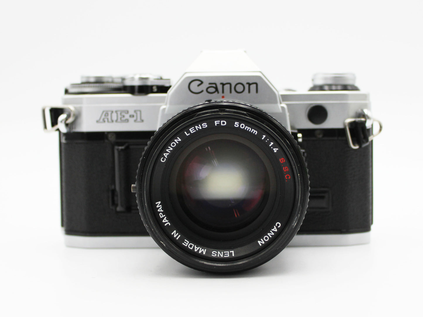 Canon AE-1 SLR Film Camera FD 50mm F1.4 S.S.C Lens from JAPAN【Exc+4】