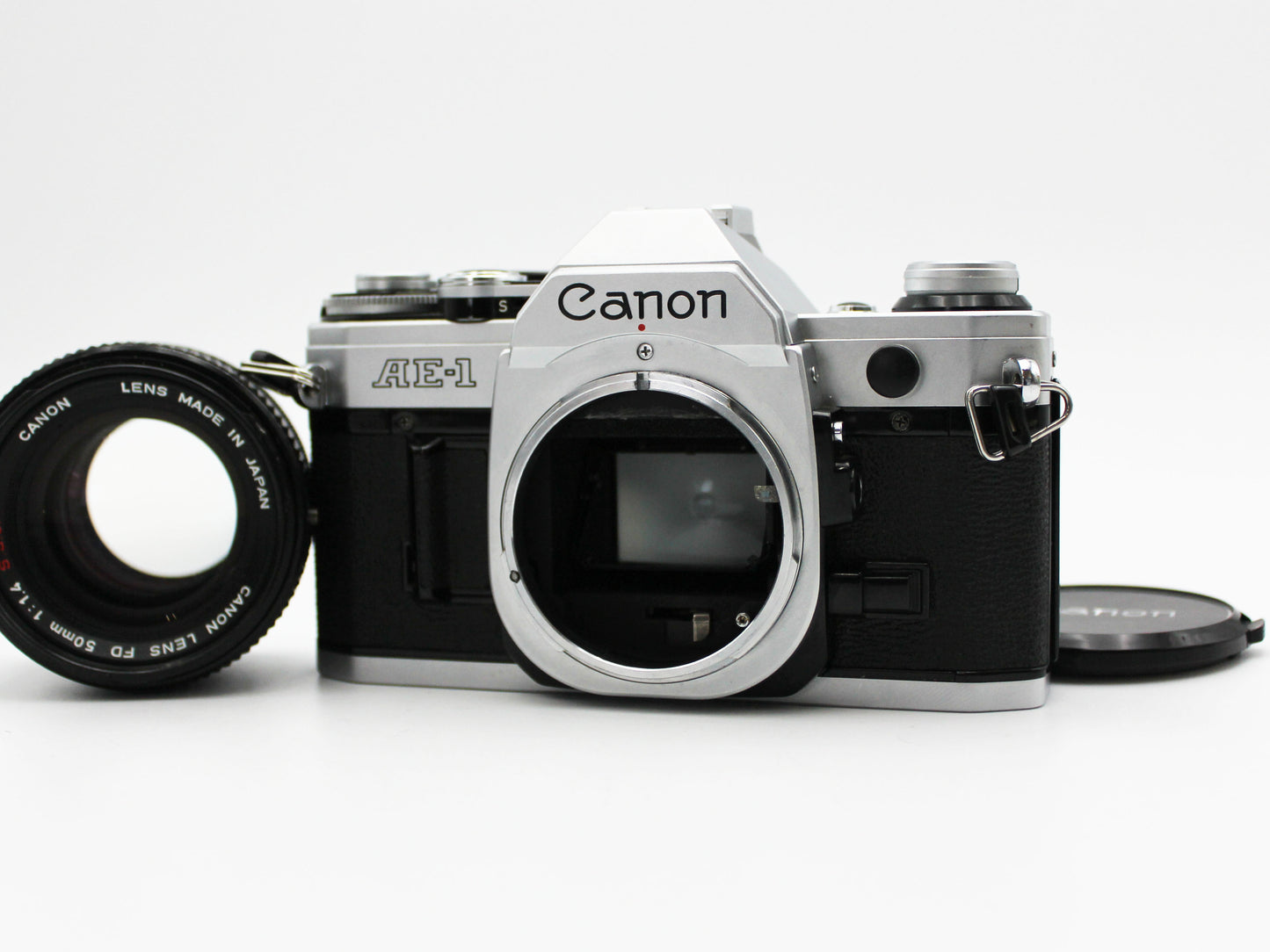 Canon AE-1 SLR Film Camera FD 50mm F1.4 S.S.C Lens from JAPAN【Exc+4】