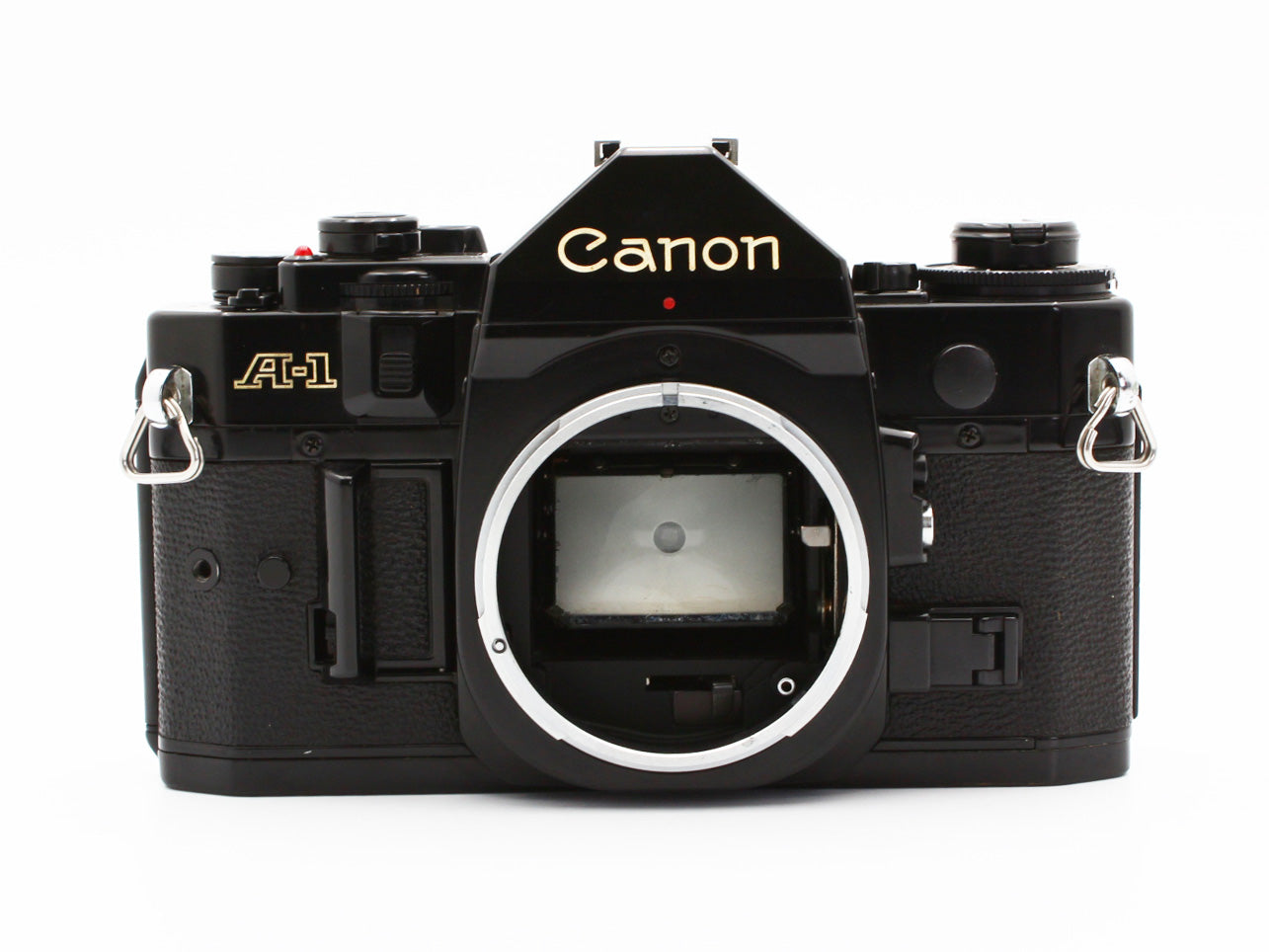 CANON A-1 SLR Film Camera BLACK FD 50mm f/1.4 S.S.C Lens from JAPAN 【As-is】