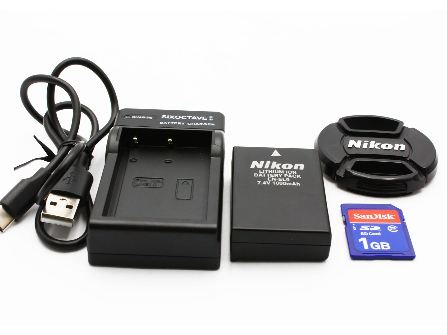 Nikon D60 Digital Camera AF-S DX NIKKOR 18-55mm f/3.5-5.6G VR Lens JAPAN【Exc+4】