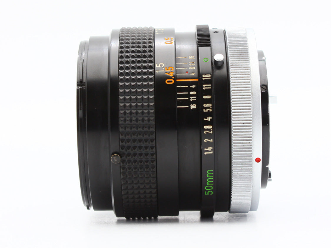 CANON A-1 SLR Film Camera BLACK FD 50mm f/1.4 S.S.C Lens from JAPAN 【As-is】