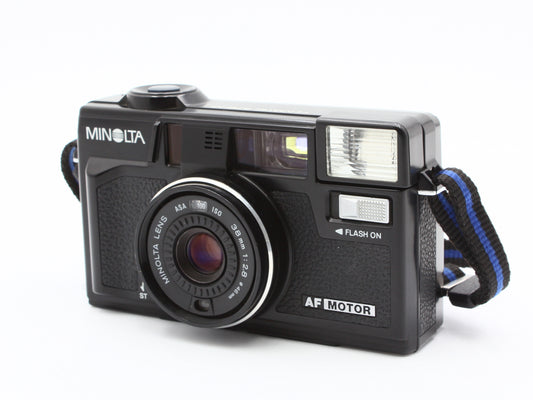 MINOLTA HI-MATIC AF2-M Point & Shoot Film Camera 38mm f/2.8 Lens JAPAN【Exc+5】