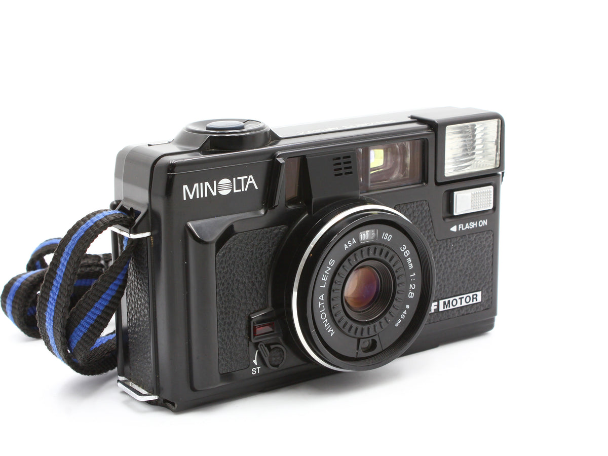 MINOLTA HI-MATIC AF2-M Point & Shoot Film Camera 38mm f/2.8 Lens JAPAN【Exc+5】