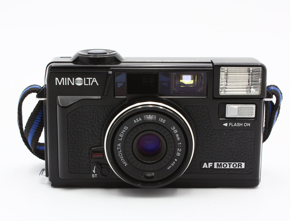 MINOLTA HI-MATIC AF2-M Point & Shoot Film Camera 38mm f/2.8 Lens JAPAN【Exc+5】
