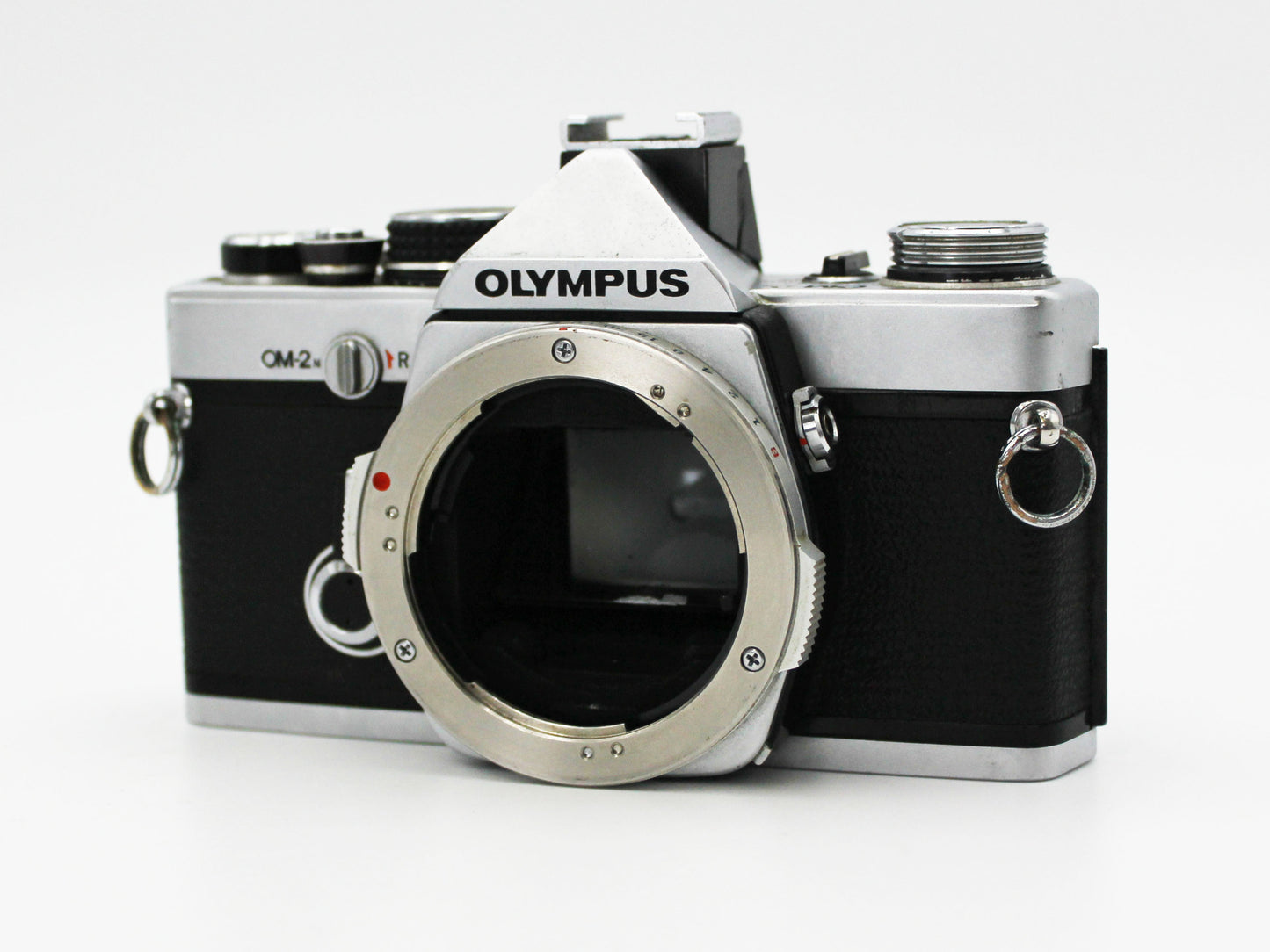 Olympus OM-2N Silver 35mm SLR Film Camera Body from JAPAN【Exc+4】