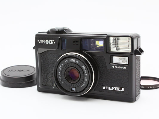 MINOLTA HI-MATIC AF2-M Point & Shoot Film Camera 38mm f/2.8 Lens JAPAN【VeryGood】