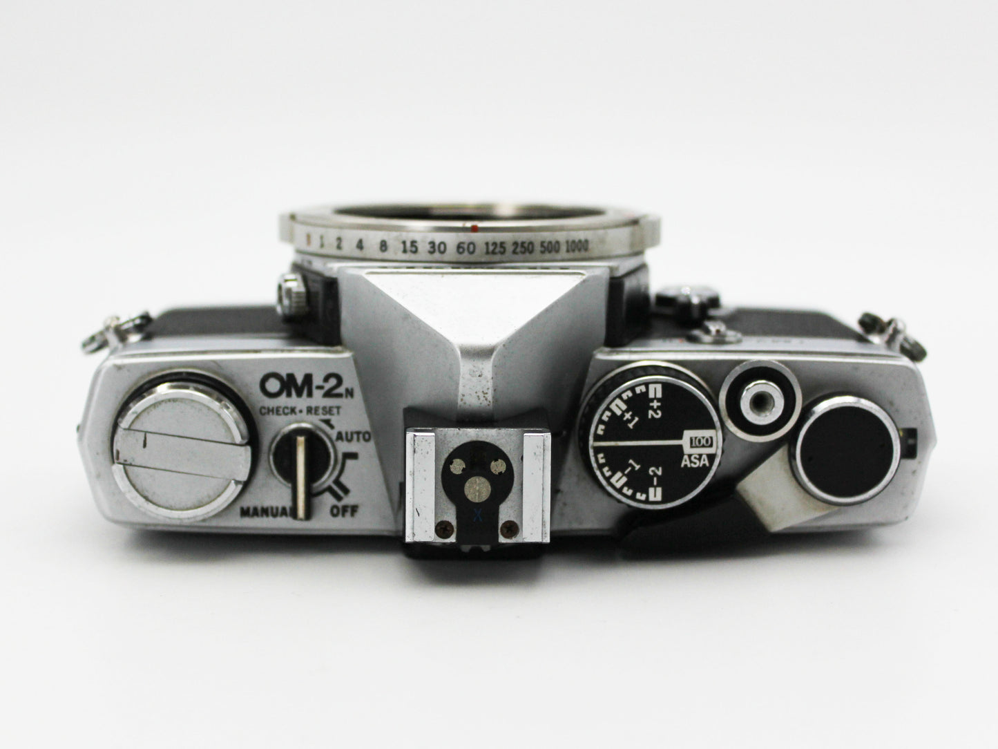 Olympus OM-2N Silver 35mm SLR Film Camera Body from JAPAN【Exc+4】