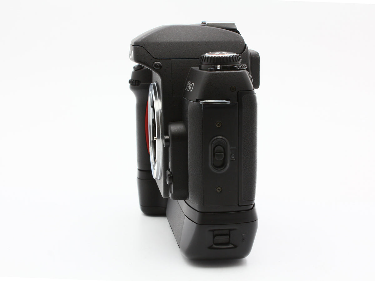 Nikon F80 Black SLR 35mm Film Camera Body MB-16 from JAPAN【NearMint】