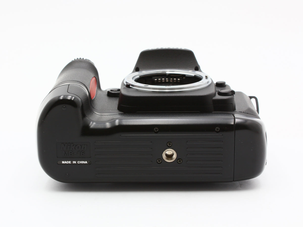 Nikon F80 Black SLR 35mm Film Camera Body MB-16 from JAPAN【NearMint】